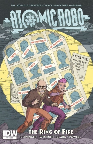 Atomic Robo: The Ring of Fire vol10 # 1