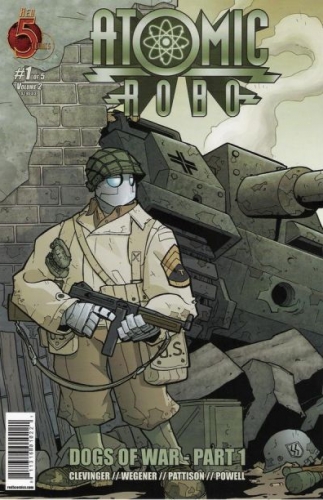 Atomic Robo: Dogs of War vol 2 # 1