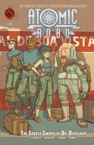 Atomic Robo: The Savage Sword of Dr. Dinosaur vol 8 # 1