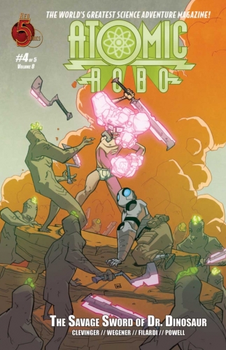 Atomic Robo: The Savage Sword of Dr. Dinosaur vol 8 # 4