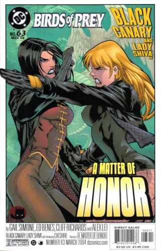 Birds of Prey vol 1 # 63