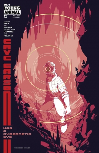 Cave Carson Has a Cybernetic Eye # 12