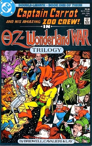 Captain Carrot and His Amazing Zoo Crew: The Oz-Wonderland War # 1