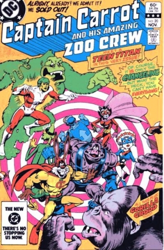 Captain Carrot and His Amazing Zoo Crew # 20