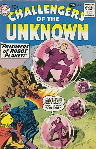 Challengers of the Unknown # 8