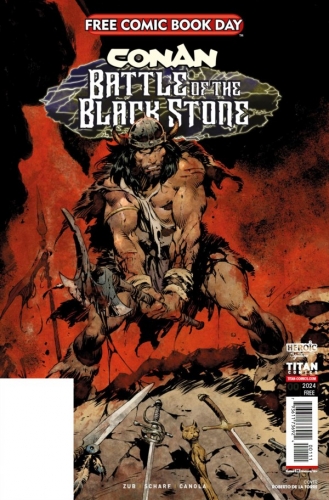 Free Comic Book Day 2024: Conan Battle of the Black Stone # 0