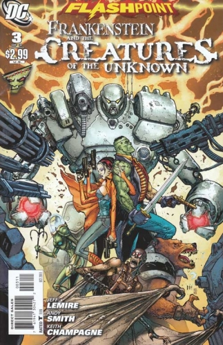 Flashpoint: Frankenstein & The Creatures of the Unknown # 3