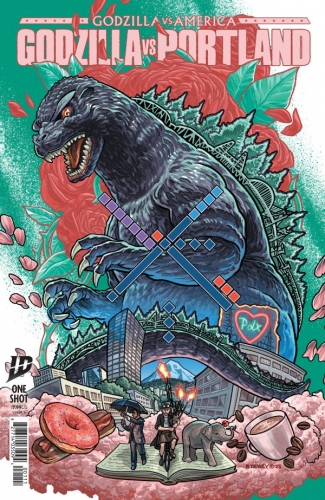 Godzilla vs. America: Portland # 1
