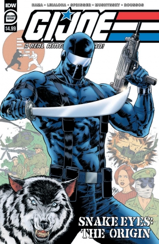 G.I. Joe: A Real American Hero - Snake Eyes: The Origin # 1