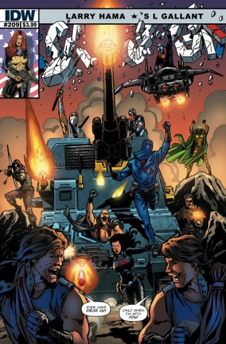 G.I. Joe: A Real American Hero # 209