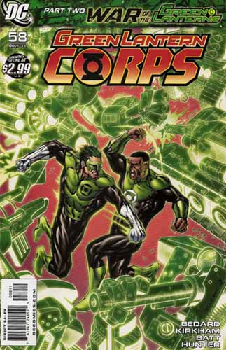Green Lantern Corps Vol 2 # 58