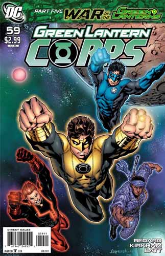 Green Lantern Corps Vol 2 # 59