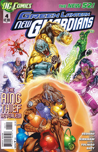 Green Lantern: New Guardians # 4