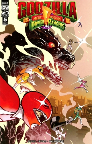 Godzilla vs. The Mighty Morphin Power Rangers II # 5