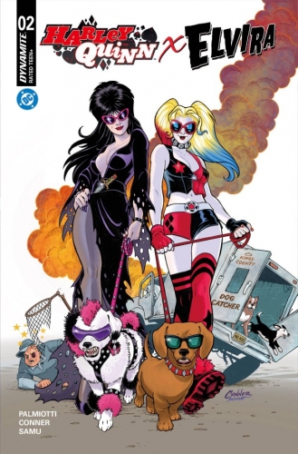 Harley Quinn X Elvira # 2