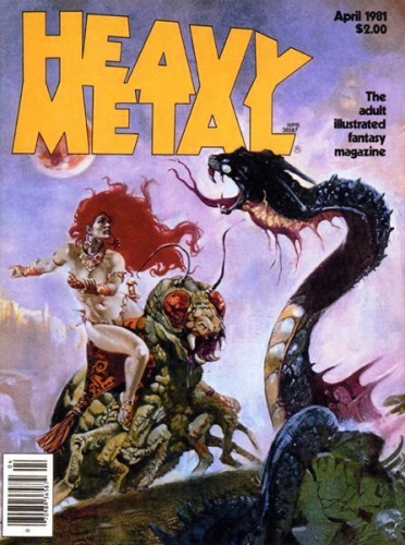 Heavy Metal Magazine # 49
