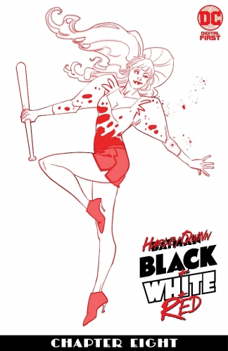 Harley Quinn: Black + White + Red # 8