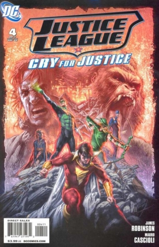 Justice League: Cry for Justice # 4