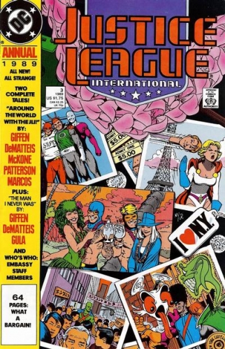 Justice League International Annual vol 1 # 3