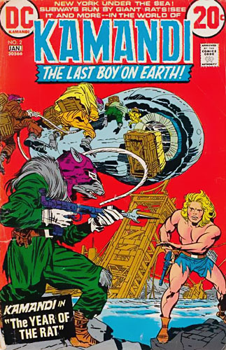 Kamandi, The Last Boy on Earth # 2