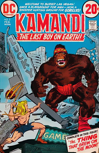 Kamandi, The Last Boy on Earth # 3