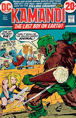 Kamandi, The Last Boy on Earth # 5