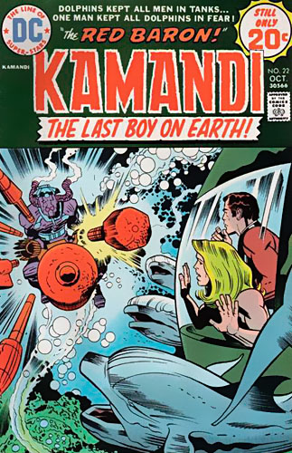 Kamandi, The Last Boy on Earth # 22
