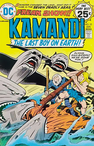 Kamandi, The Last Boy on Earth # 25