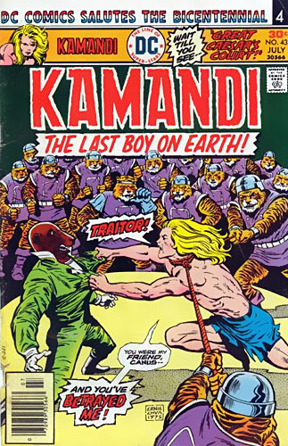 Kamandi, The Last Boy on Earth # 43