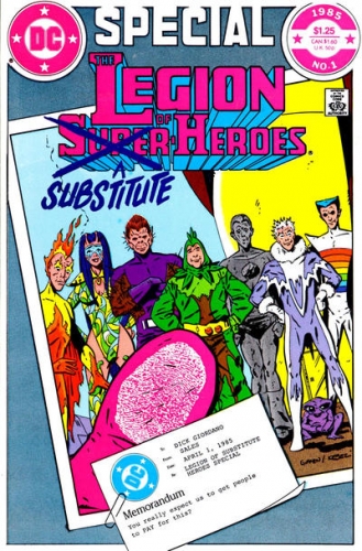 Legion of Substitute Heroes Special # 1