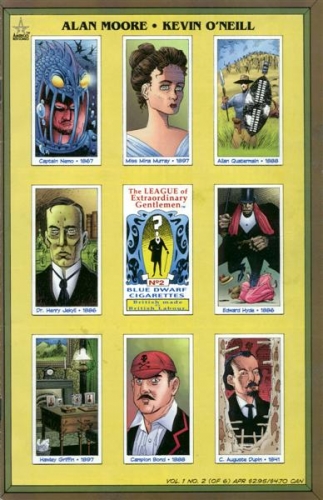 The League of Extraordinary Gentlemen vol 1 # 2