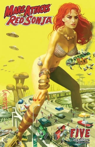 Mars Attacks/Red Sonja # 5