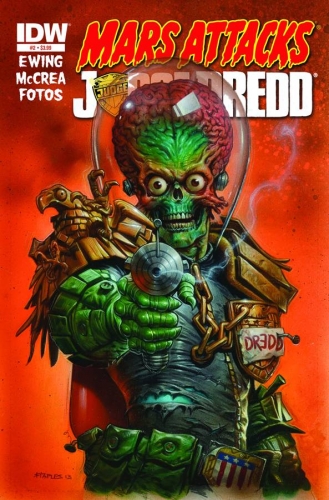 Mars Attacks Judge Dredd # 2