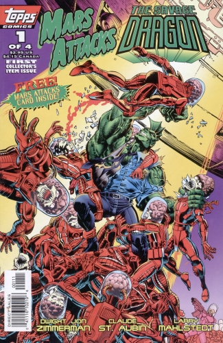 Mars Attacks The Savage Dragon # 1