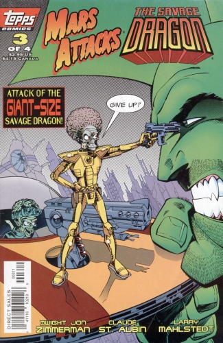 Mars Attacks The Savage Dragon # 3