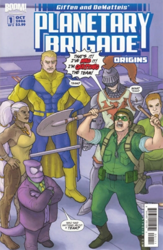 Planetary Brigade: Origins # 1