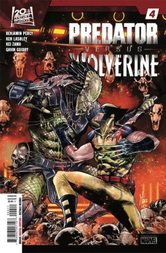 Predator vs. Wolverine # 4