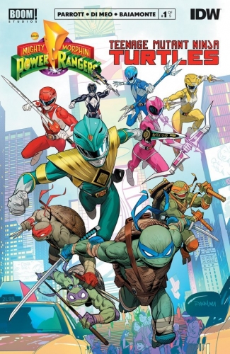 Mighty Morphin Power Rangers/Teenage Mutant Ninja Turtles # 1