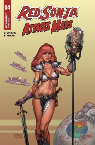 Red Sonja Attacks Mars # 4