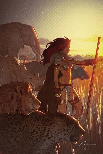 Red Sonja: Birth of the She-Devil # 4