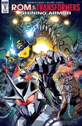 ROM vs. Transformers: Shining Armor # 1