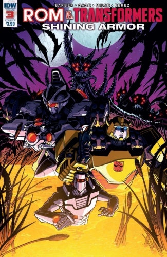 ROM vs. Transformers: Shining Armor # 3