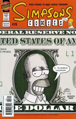 Simpsons Comics # 78