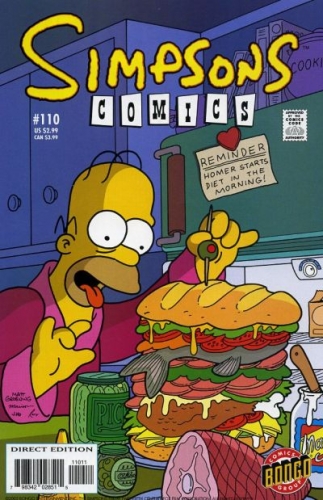 Simpsons Comics # 110