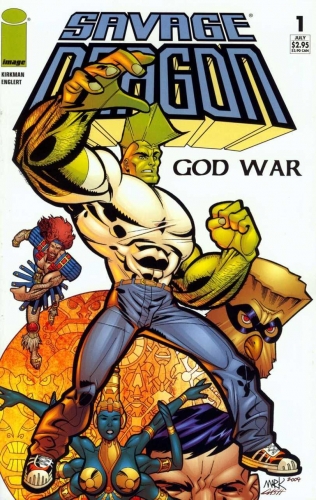 Savage Dragon– God War # 1
