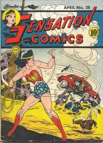 Sensation Comics # 28