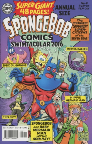 SpongeBob Comics Annual-Size Super-Giant Swimtacular # 4