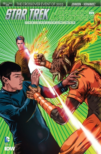 Star Trek/Green Lantern: The Spectrum War # 3