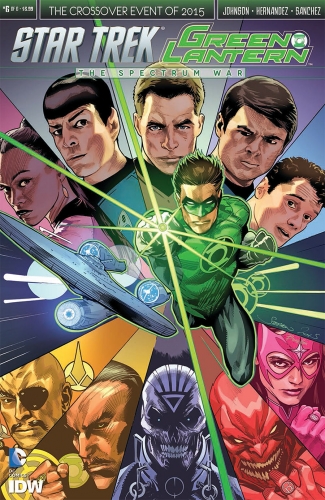 Star Trek/Green Lantern: The Spectrum War # 6