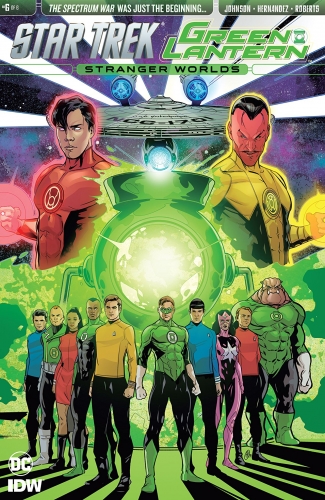 Star Trek/Green Lantern: Stranger Worlds  # 6